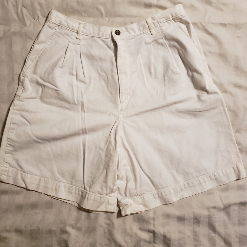 White Shorts